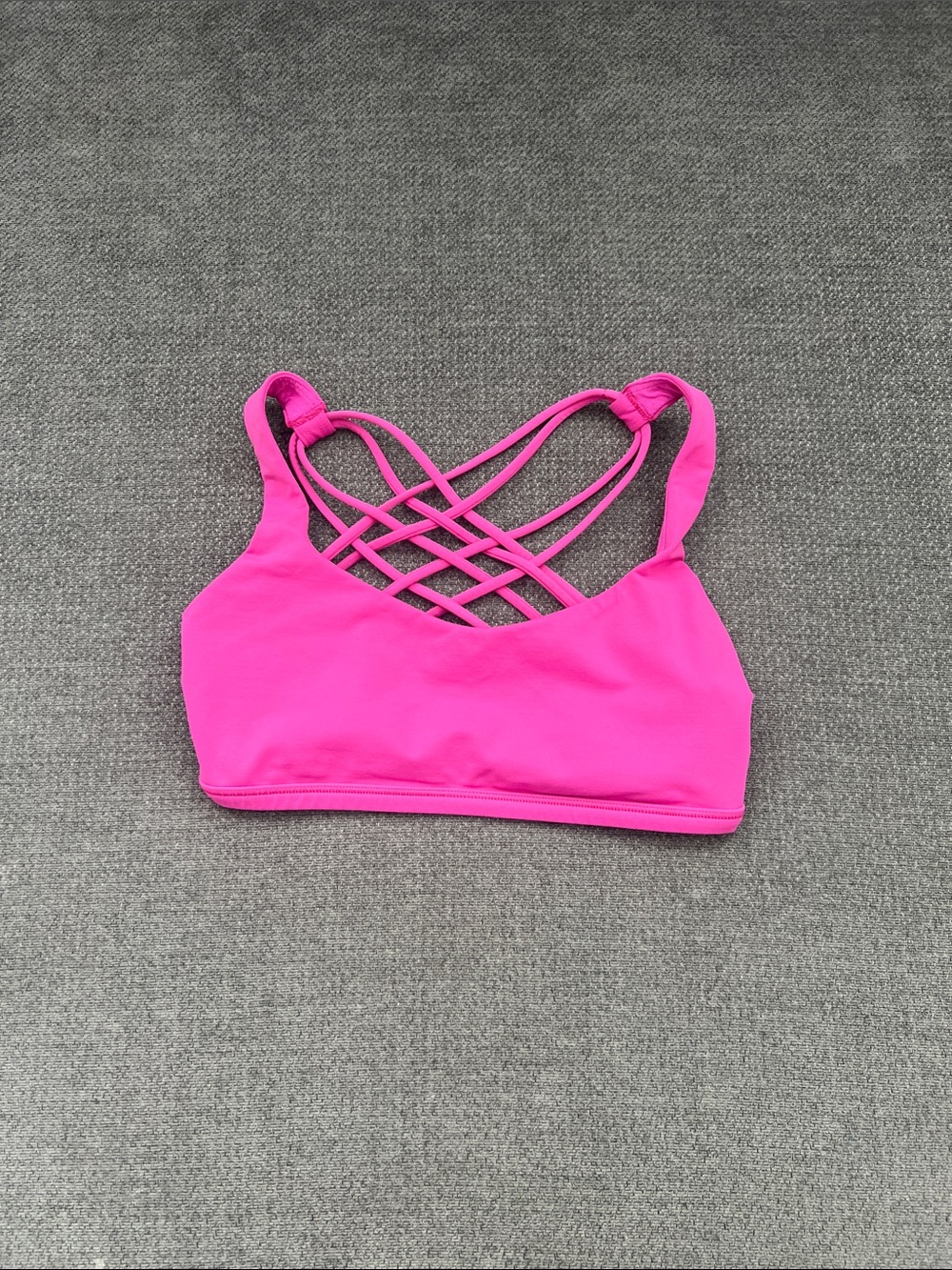 lululemon athletica Hot Pink Strappy Swim Top